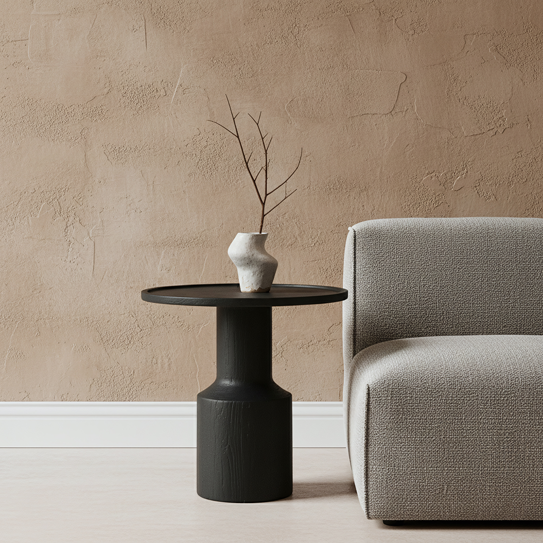 Nero side table Midnight