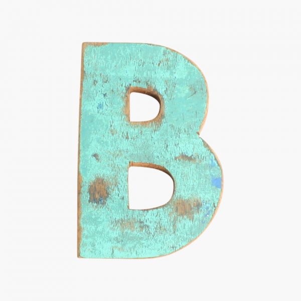 Boatwood letter B