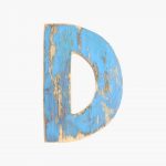 Boatwood letter D