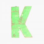 Boatwood letter K