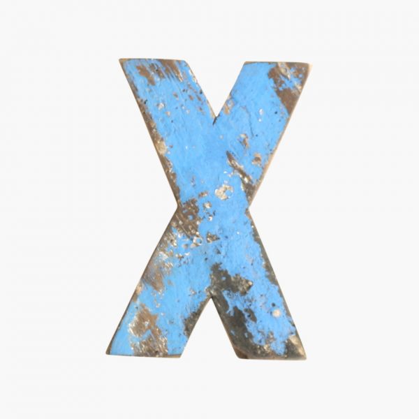 Boatwood letter X
