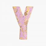 Boatwood letter Y