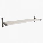 Marble wall shelf white
