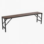 Factory bankje inklapbaar 160 cm