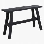 Zwart 'Bus Stop' bankje large