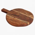 Acaciawood cutting board round