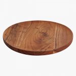 Acaciawood round plate