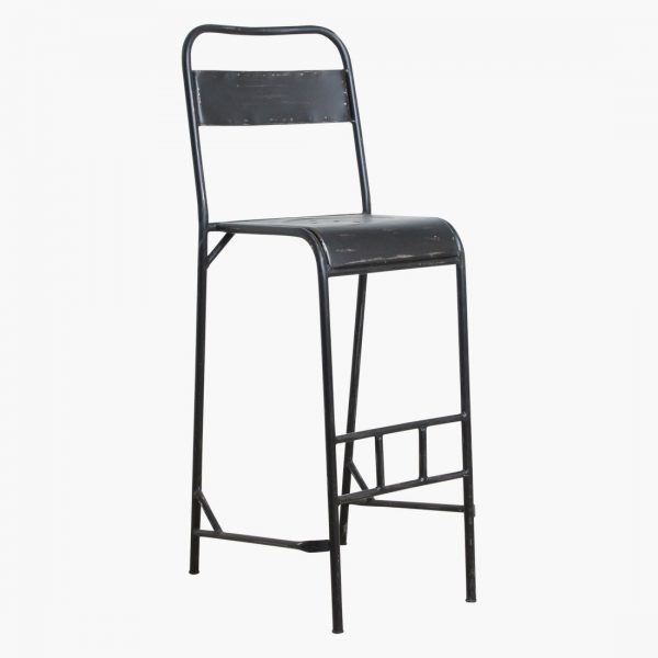 Java iron bar chair black