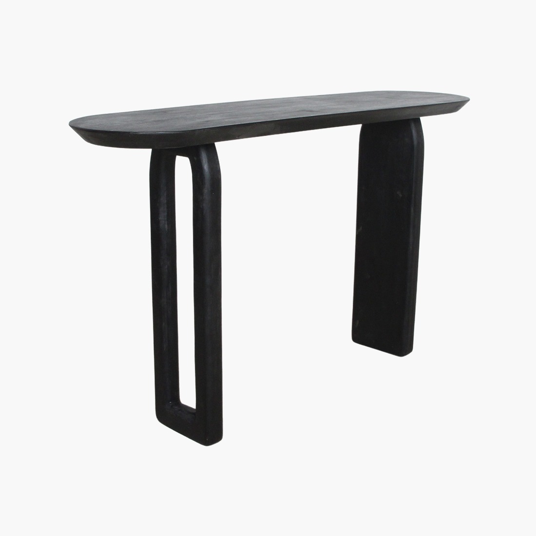 Bullnose consoletafel zwart - Afbeelding 3