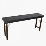 Console table black