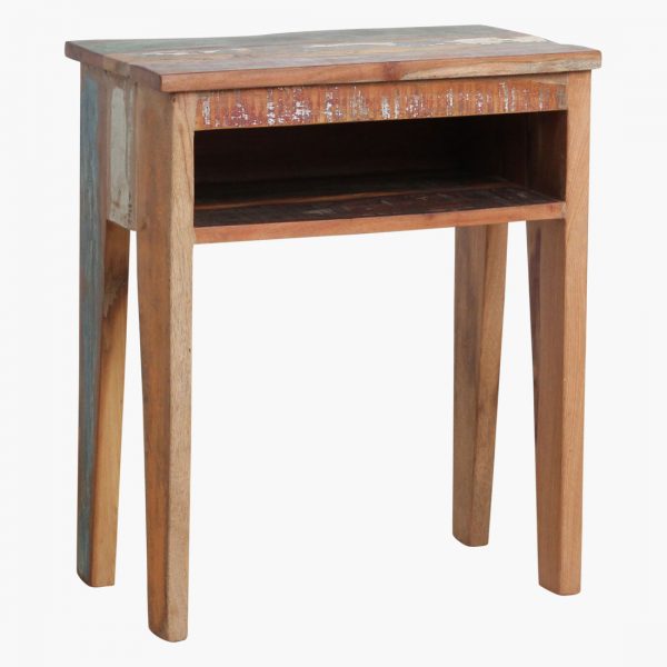 Scrapwood bedside table