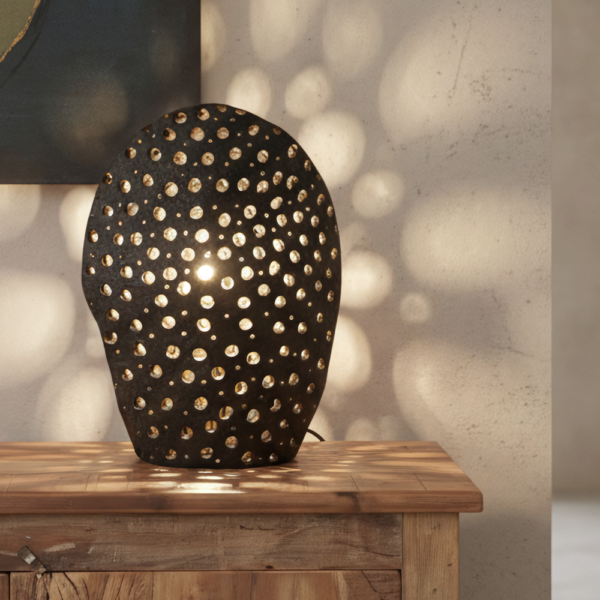 Terra floor lamp Bob black M