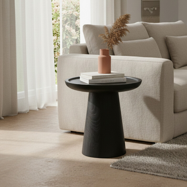 Nero side table Dusk