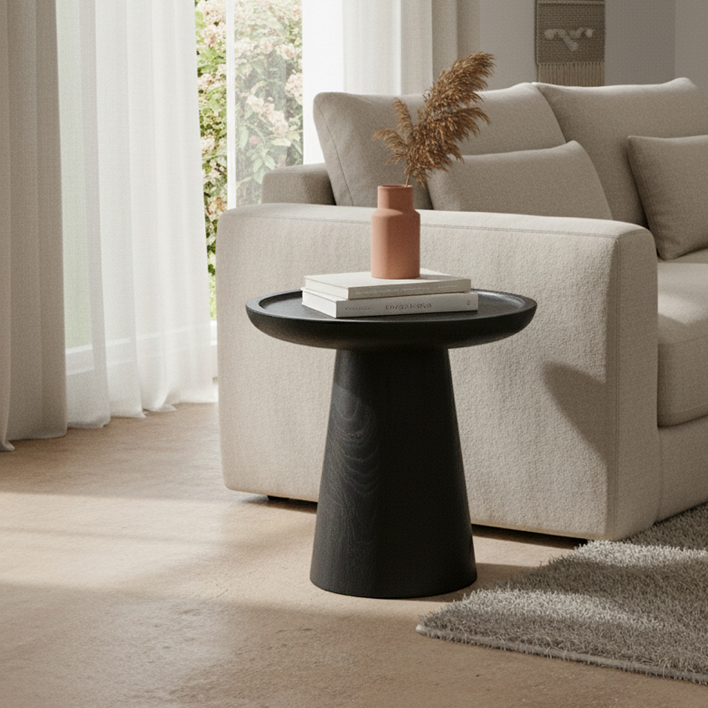 Nero side table Dusk