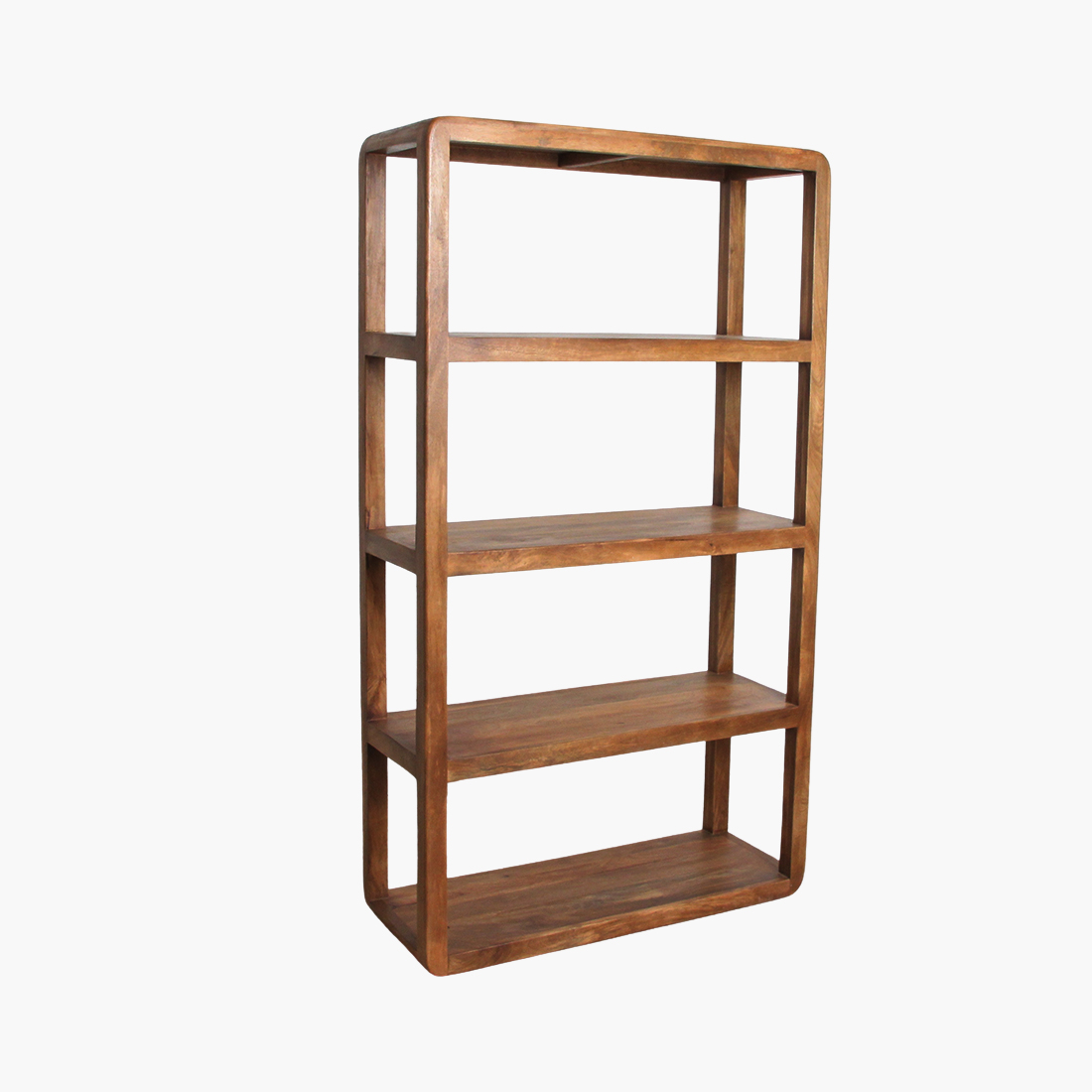 Bullnose rek met 5 planken