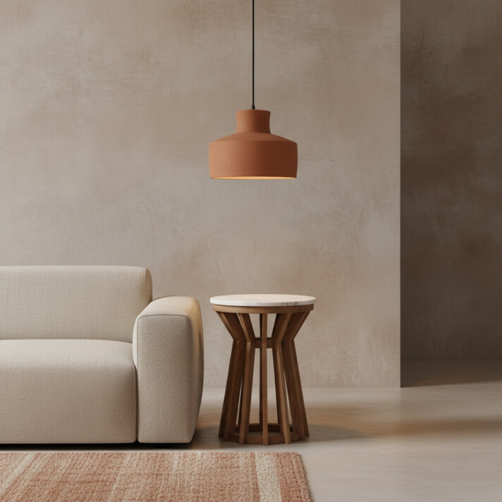 Terra hanging lamp Salad Bowl natural