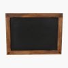 Blackboard edged & forged brown 80 cm