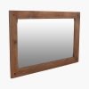 Spiegel houten rand 120 cm