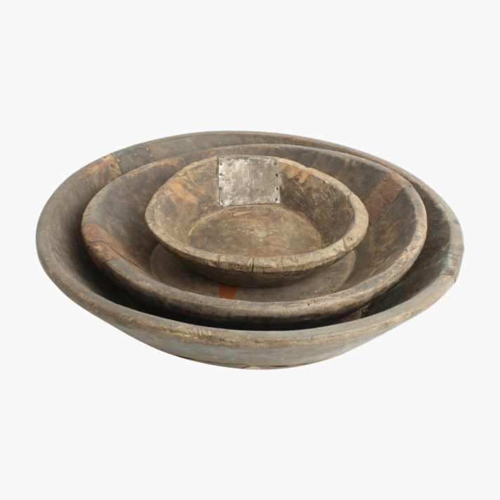 Wooden bowl ± ø 40 cm