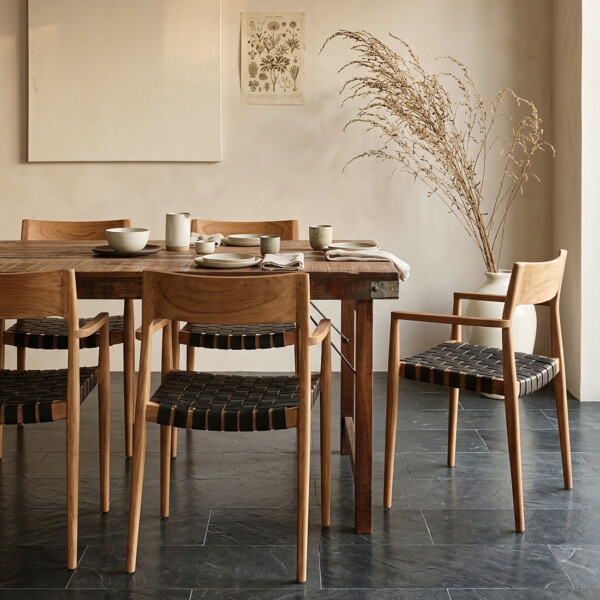 Eettafel bruin XL opklapbaar
