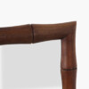 Faux bamboo spiegel bruin