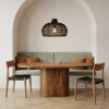 TAMW00060_60 Bullnose Oblong dining table
