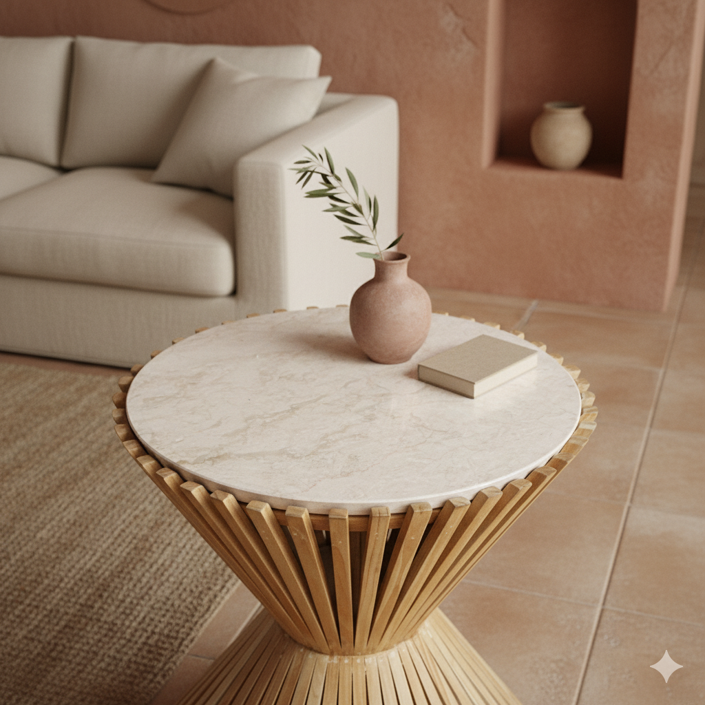 Infinity side table Hourglass - Image 2