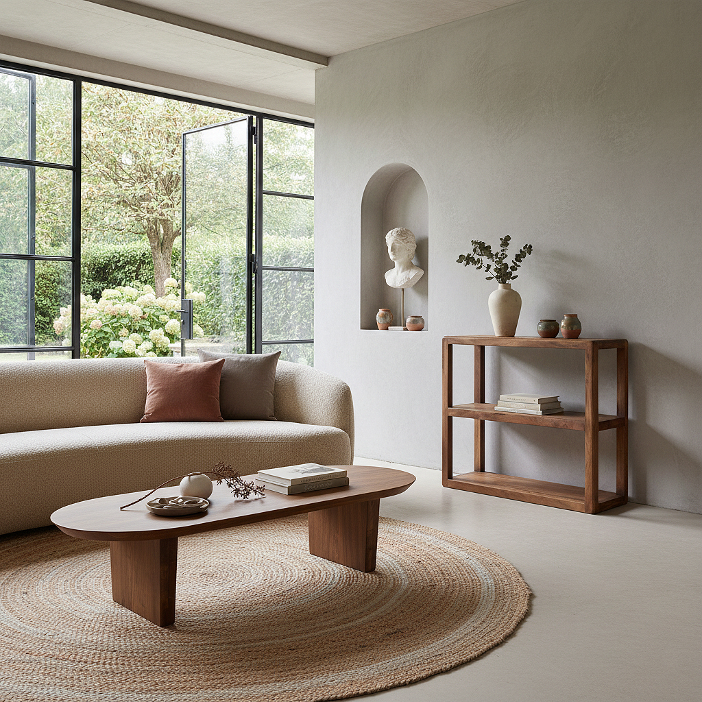 Bullnose rek met 3 planken - Afbeelding 2