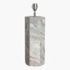 Marble fantasy brown lamp base hexagonal