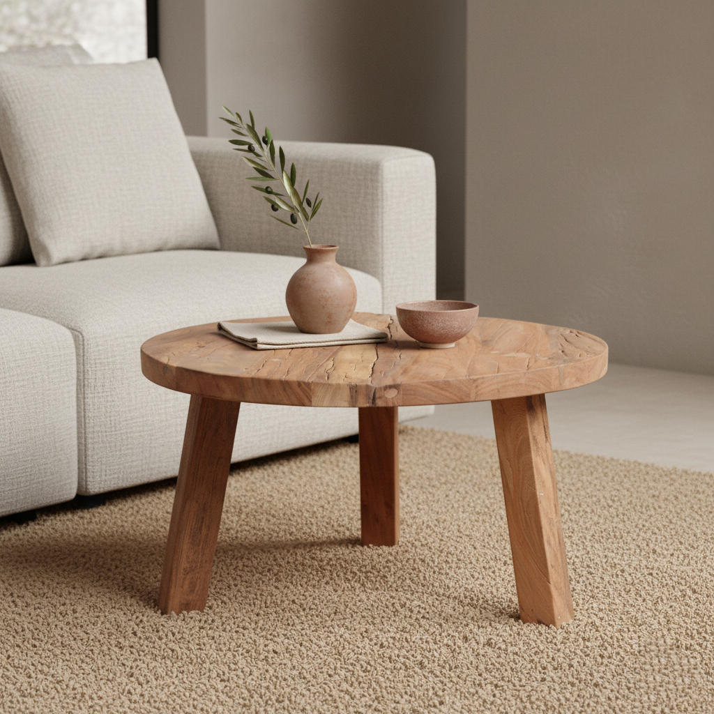 Farmwood coffeetable round