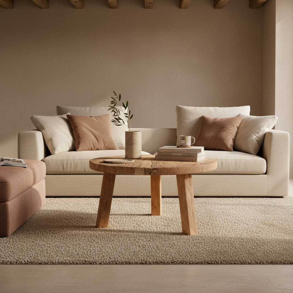 Farmwood coffeetable round