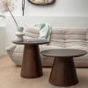 Bullnose side table cone 55 cm