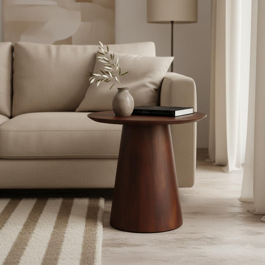 Bullnose bijzettafel Cone 50 cm