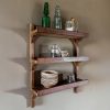 Factory kitchen rack, 3x shelves