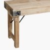 BEOW00040_2 Limewash folding bench 120 cm