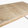 Limewash folding dining table