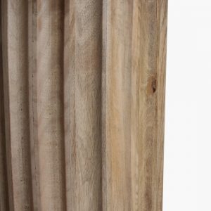 Bullnose bijzettafel 'Reversed Fluted' - Afbeelding 7