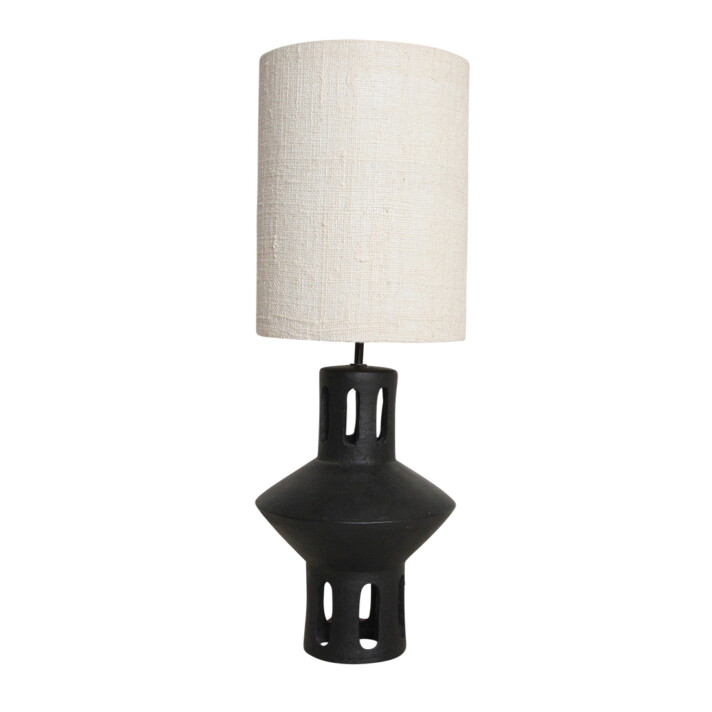 Terra table lamp Lily black