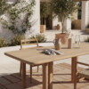 Primavera teak outdoor table