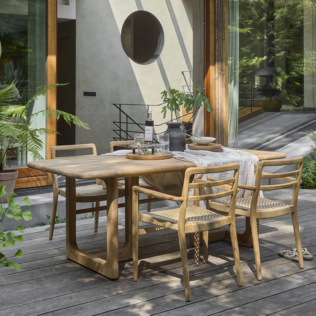 Primavera teak outdoor table 200 cm - Image 6