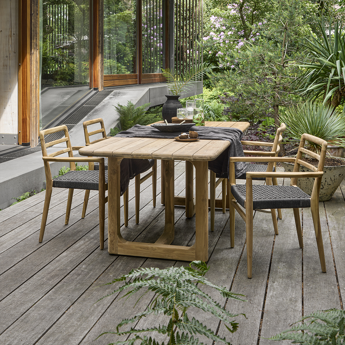 Primavera teak outdoor table 200 cm - Image 4