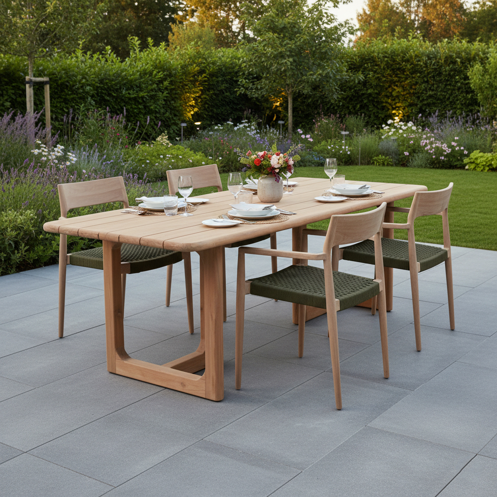 TATW00100_31 Primavera teak outdoor table