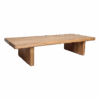 Recycled teak wood coffee table