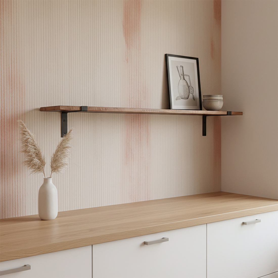 Factory wall shelf 120cm