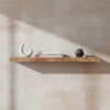 Vintage mango floating wall shelf