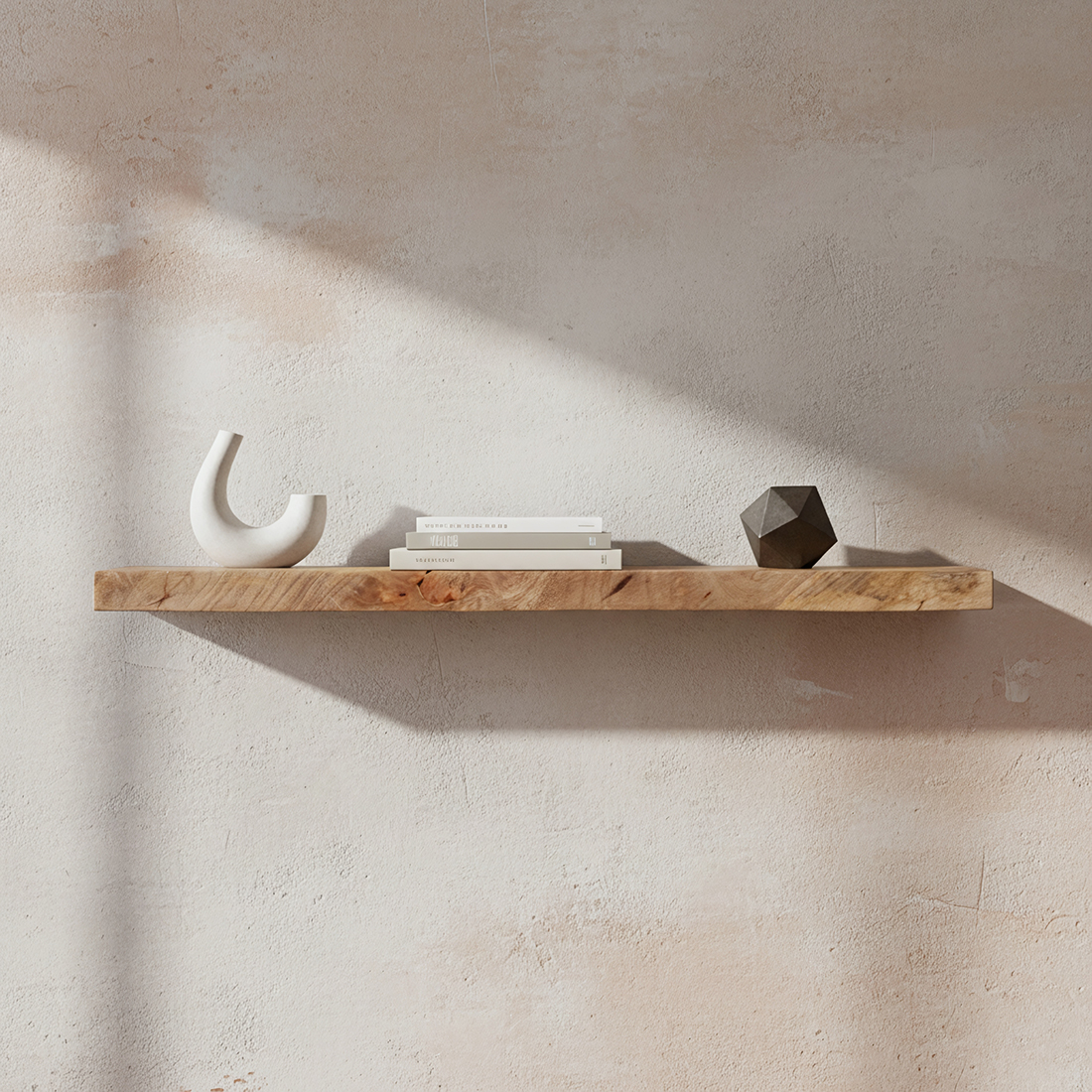 Vintage mango floating wall shelf - Image 2