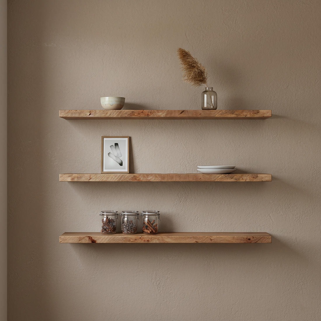 Vintage mango floating wall shelf - Image 4