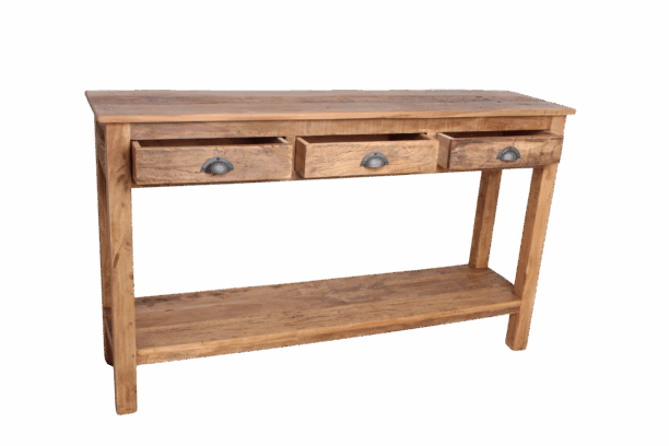 Farmwood sideboard met 3 lades