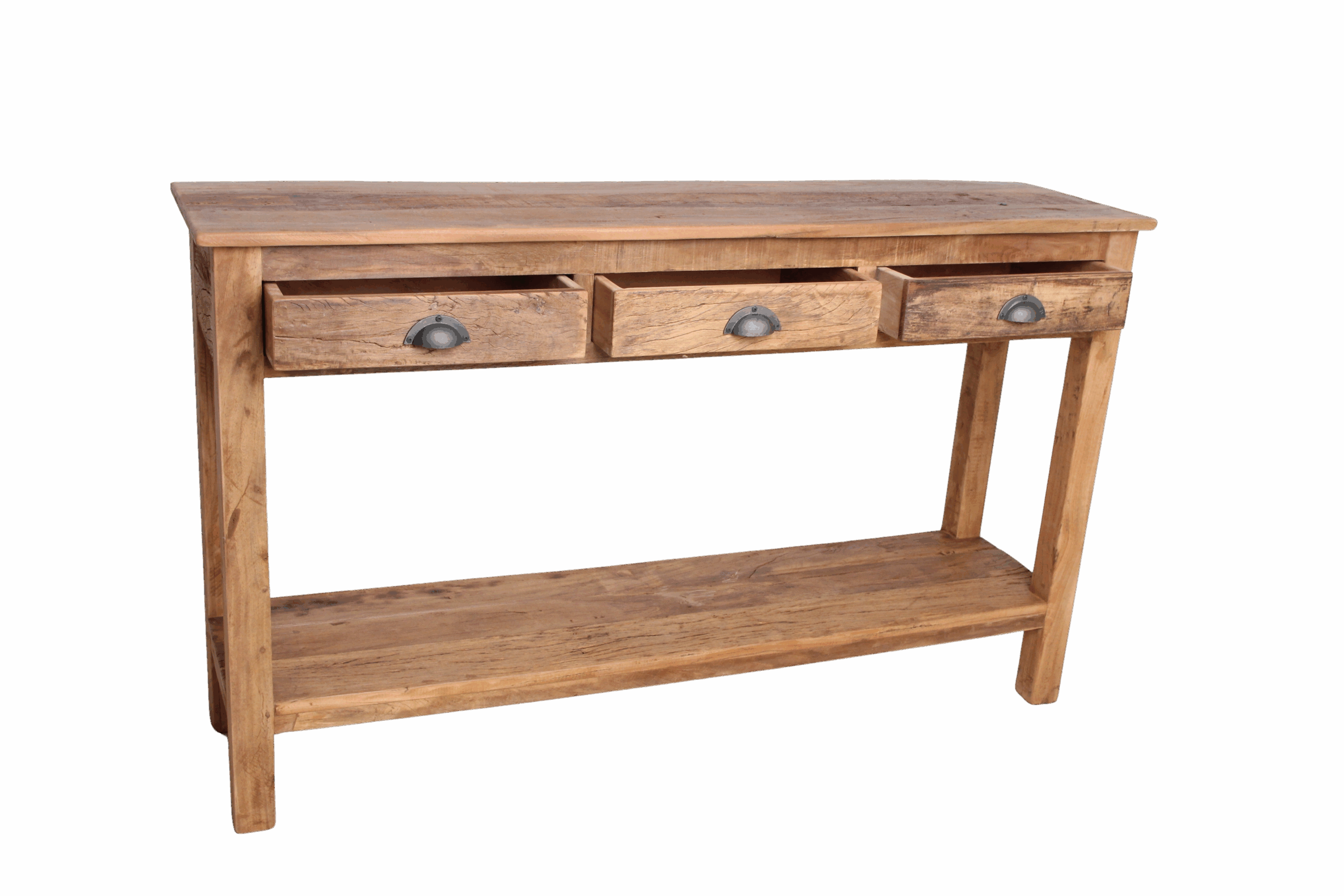 Farmwood sideboard met 3 lades - Afbeelding 2