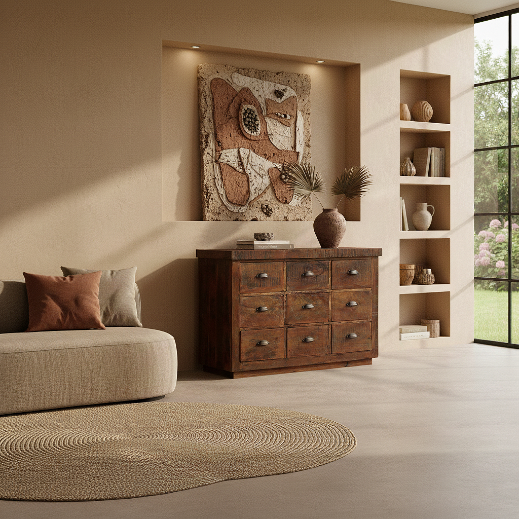 Factory dressoir met 9 lades - Afbeelding 2